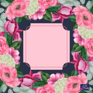 A la mahj Garden Party Mat